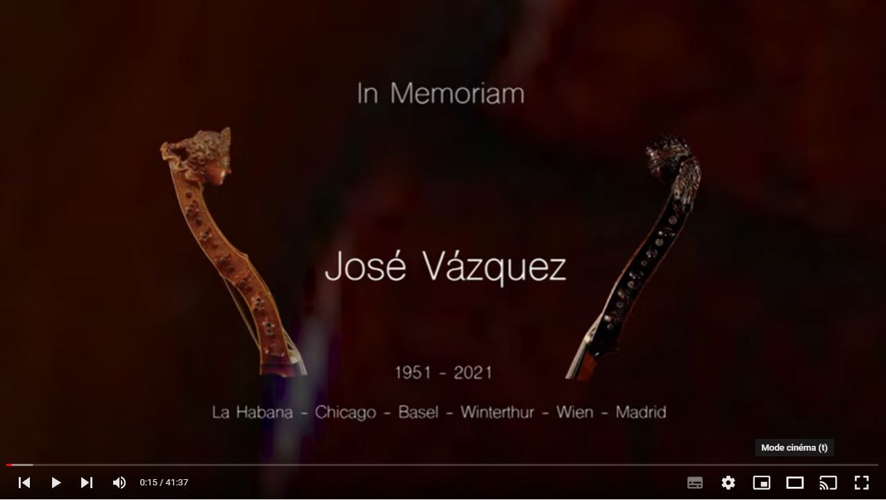 In memoriam José Vazquez
